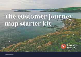 The customer journey map starter kit front cover